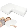 Produktbild: HOMCA Memory Foam Kissen Zum Schlafen, Paarkissen, Armkissen, Atmungsaktives Gewölbtes Kuschelkissen, Slow Rebound-Druckkissen Für Armlehnen-Lordosenstütze