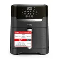 Produktbild: Tefal Easy Fry & Grill Precision Heißluftfritteuse 4,2 L – 2-in-1 Airfryer mit Grillplatte & Dörrfunktion, 8 Programme, 80–200 °C, Extra-Crisp-Technologie, fettarm frittieren, digital, XL EY5058