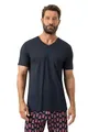 Produktbild: Mey Nachtwäsche Serie Selection Herren Homewear Shirts Marine (L)