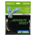 Produktbild: Yonex Badmintonsaite Aerobite Boost Hybrid 0.61/0.72 grau/gelb 10m Set