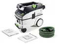 Produktbild: Festool Absaugmobil CTL 26 E AC CLEANTEC (mit High Performance Hauptfilter, SELFCLEAN Filtersack, Entsorgungssack, Saugschlauch)