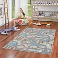 Produktbild: Snapstyle Kinder und Spielteppiche | Große Auswahl an Straßenteppichen | Pflegeleicht und Strapazierfähig für Kinderzimmer