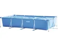 Produktbild: Intex Aufstellpool rechteckig Frame Pool 450x220x84 cm PVC blau Pool außen 7127L