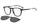 Produktbild: BOSS 1640/CS WITH CLIP ON BLACK/MATTE BLACK 51/20/150 Herrenbrillen Sonnenbrillen