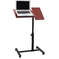 Produktbild: relaxdays PC-Tisch höhenverstellbar mahagoni 60,0 x 40,5 x 58,0 - 95,0 cm