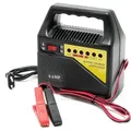 Produktbild: Wiltec Batterieladegerät 6V 12V 6A Batterie und Ladegerät für Kfz, Motorräder, Rasenmäher, kleine Boote, Akkuladegerät mit Abschaltautomatik