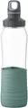 Produktbild: Trinkflasche Emsa Drink2Go Glas Trinkflasche Fassungsvermögen: 0,7 Liter Schraubverschluss Petrol-Grün