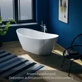 Produktbild: Duravit DuraVato freistehende Oval Badewanne 170 x 78 cm aus Acryl 700571000000