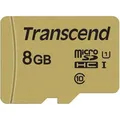 Produktbild: Transcend microSDHC 8GB Transcend Ultimate 500S Class10, UHS1