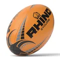 Produktbild: Rhino Cyclone XV Trainingsball, Rugbyball, Neonorange, Größe 3