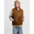 Produktbild: Jack & Jones Softshellweste JJEDOVER VEST NOOS braun M (50)