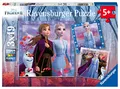 Produktbild: Ravensburger Kinderpuzzle - 05011 Die Reise beginnt - Puzzle für Kinder ab 5 Jahren, mit 3x49 Teilen, Puzzle mit Disney Frozen