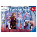 Produktbild: Kinder Puzzle Box | Disney Frozen II Eiskönigin | 3 x 49 Teile | Ravensburger