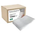 Produktbild: dm-folien Druckverschlussbeutel 1000 Stück I viele Größen I 280 x 400 mm I Robuste Zip Beutel 50 µ I Wiederverschließbarer Beutel I Transparente Verpackungsbeutel I sicher, reißfest & dicht