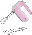 Produktbild: Bosch Handmixer MFQ4030K | 500W | 5 Stufen | Edelstahlbesen & Knethaken | gentle pink/silber