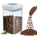 Produktbild: lemgyiamz Coffee Canister Kaffeedosen Luftdicht Kaffeebohnen Aufbewahrung Vakuumdose Kaffee für Kaffeepulver, Kaffeebehälter Aufbewahrungsdosen für Kaffeebohnen 1100mlm Kaffeebohnen und Tee,1 Pcs