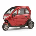 Produktbild: Urban Hopper Cabin Kabinenroller Dreirad E-Auto 72V 52Ah Mopedauto 25km/h Rot