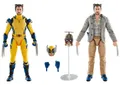 Produktbild: Deadpool & Wolverine Marvel Legends Actionfiguren Wolverine & Headpool Logan