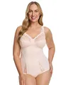 Produktbild: SUSA Damen Body ohne Bügel - Latina 6538 - Bequeme Shapewear Mieder für Frauen - Figurschmeichelndes Design - Ideal für Alltag & besondere Anlässe - Soft Peach, 80C