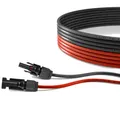 Produktbild: Profi Solarkabel 4mm² 3m für Solarmodul zu Solarladeregler Anschlusskabel