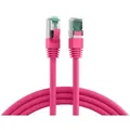 Produktbild: RJ45 Patchkabel Cat.6A S/FTP LSZH -- magenta 5m Kabel