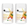 Produktbild: (1kg/75,96€) 2 x Aliness Vitamin C 1000 mg Buffered Plus powder 2 x 250g D/S