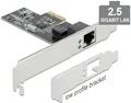 Produktbild: DELOCK 89564 - Netzwerkkarte, PCI Express, 1x 2,5 Gigabit LAN 1x RJ45