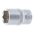 Produktbild: BGS Steckschlüssel-Einsatz Sechskant Antrieb Innenvierkant 12,5 mm SW 17 mm