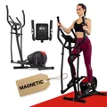 Produktbild: HOP SPORT® HS-2050C Crosstrainer für Zuhause, Ultraleiser Crosstrainer mit 8-stufiger Widerstand, 9 KG Schwungrad, Magnetisch Ellipsentrainer mit LCD
