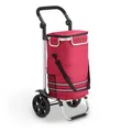 Produktbild: Einkaufstrolley Trolley Einkaufstrolleys klappbar Rot B-WARE