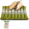 Produktbild: livasia Sitzkissen Stuhlauflage klein - 35x35x4,5cm - Bodenkissen gesteppt Indoor/Outdoor, Meditationskissen Yogakissen, Stuhlauflage Palettenmöbel, Steppkissen für Stuhl und Bank (Grün)
