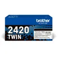 Produktbild: Brother Original TN-2420 Toner - schwarz Doppelpack (TN2420TWIN)