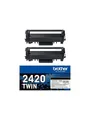 Produktbild: Brother TN2420TWIN / TN2420 2-Pack High Capacity Black Toner - Tonerpatrone Schwarz