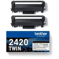 Produktbild: Sparset ersetzt Brother TN-2420 XXL enthält 2x Toner