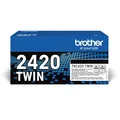 Produktbild: 4977766812764 Brother Toner TN-2420TWIN Schwarz 2er Pack bis zu je 3.000 Seiten