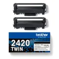 Produktbild: Original Brother TN-2420TWIN Multipack Toner Tonerkartusche TN 2420 DCP HL MFC