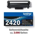 Produktbild: Original Brother TN 2410 TN 2420 DR 2400 Toner Tonerkartusche Trommel DCP HL MFC