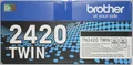 Produktbild: Brother TN-2420TWIN Original Toner Schwarz Doppelpack 2x TN2420 Neu