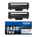 Produktbild: Brother TN2420 TWIN Toner schwarz 2er Pack Original Vorteilspack
