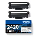 Produktbild: Brother TN-2420 TWIN Toner Doppelpack schwarz (2 Stück)