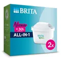 Produktbild: BRITA Maxtra Pro All-in-1 Filterkartuschen – reduziert Pestizide, Herbizide und Medikamentenrückstände, Substanzen wie Chlor, Kalk und bestimmte Metalle; Größe 2; Farbe Wit