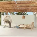 Produktbild: vidaXL Seitenmarkise Ausziehbar 180x600 cm Creme