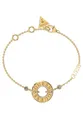 Produktbild: GUESS Just Guess Logo Bracelet Armband Gold goldfarben Neu