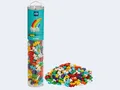 Produktbild: Plus-Plus 9604262 Geniales Konstruktionsspielzeug, Regenbogen, Kreativ-Bausteine Tube, 240 Teile
