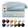 Produktbild: Kuscheldecke flauschig - Oeko-TEX zertifizierte Fleecedecke 220x240 cm - Wohn...