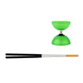 Produktbild: Henrys J04052-06 - Yo-Yo, Diabolo Vision Free Set, inklusive Handstäbe, grün