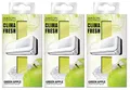 Produktbild: Areon Clima Fresh Lufterfrischer Apfelgrün Zuhause Klimaanlage Duft Fruit Original Zuhause Wohnzimmer Büro Shop (Green Apple 3 Stück)