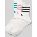 Produktbild: adidas Sportswear Socken mit Label-Detail im 3er-Pack in Weiss, Größe 39-42