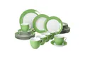 Produktbild: MamboCat Kombiservice 30tlg Kombiservice Variant Grün Porzellan 6 Personen, Porzellan