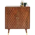 Produktbild: Kare Design Kommode Muskat, Braun, 90x75x40 cm, Schrank, Sideboard, mit 2 Türen, schmal, Vintage, Retro, Wohnzimmer
